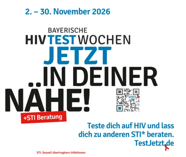 Bild vergr&ouml;&szlig;ern: Logo HIV Testwochen