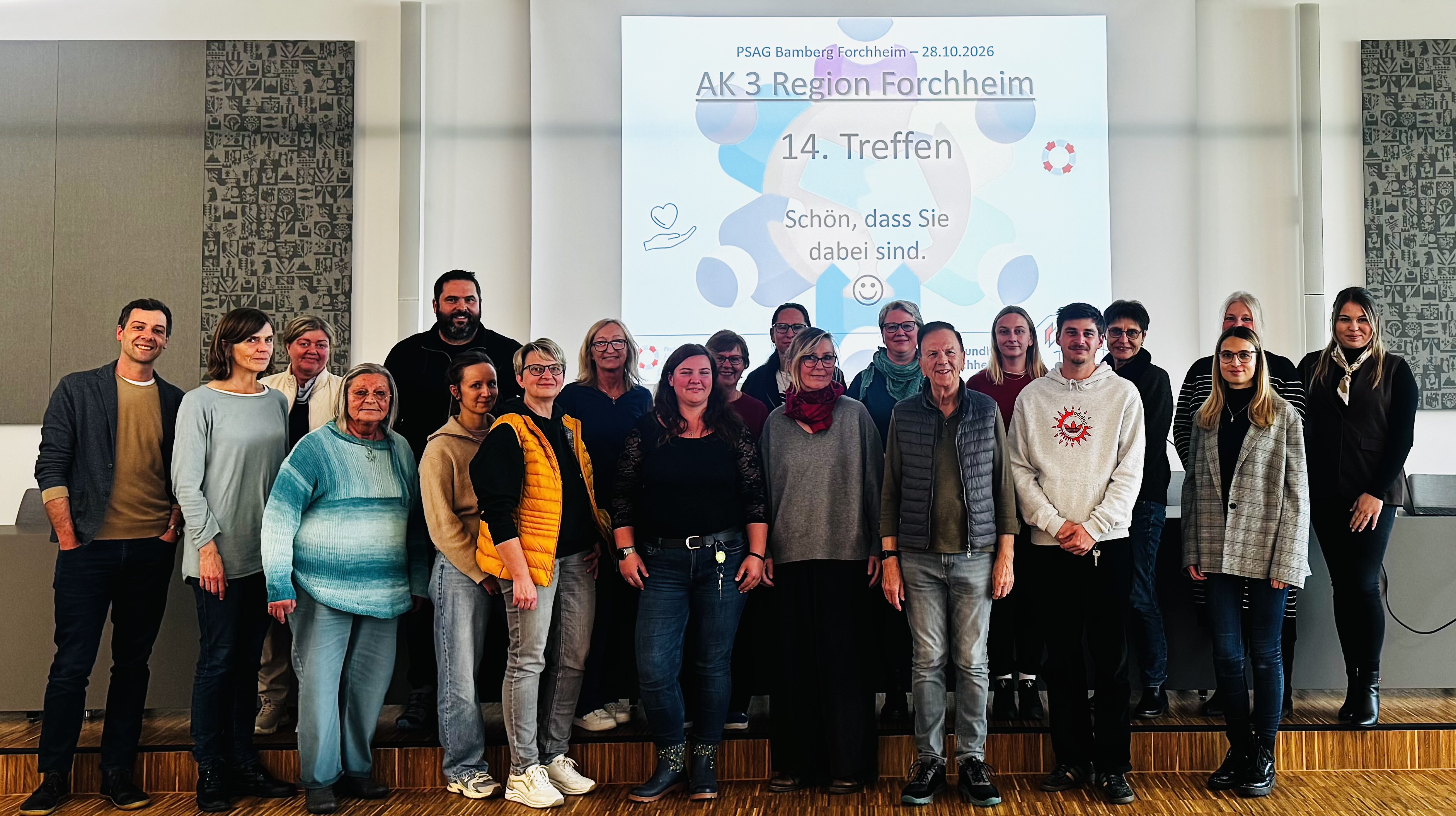 Teilnehmer AK3 Region Forchheim der PSAG Bamberg-Forchheim